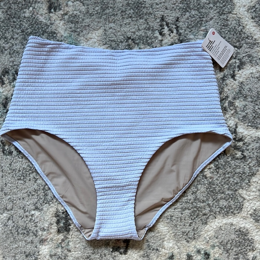 Lululemon Smocked Swim Bottom *High Waist